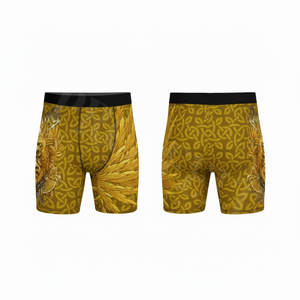 Best Selling Comfortable MMA Fighting Martial Arts Compression Shorts Breathable Customized Design Sublimation Brief Shorts - Product Image 5
