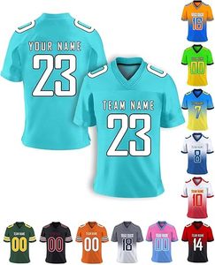 Fournisseur professionnel de maillots de football américain au Pakistan, maillots américains entièrement sublimés pour les équipes de club - Product Image 2