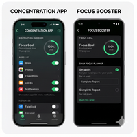 Aplicación de Temporizador RoyalCraft Enterprise Focus Timer, Temporizador Pomodoro, Rastreador de Sesiones de Trabajo Profundo (Stock) para IOS/Android/Linux/Mac