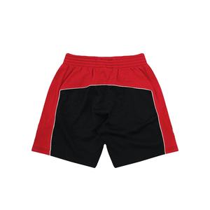 กางเกงขาสั้นลำลองผู้ชายสไตล์ High Street สีตัดกัน ผ้าโพลีเอสเตอร์ตาข่าย ขายส่ง กางเกงออกกำลังกาย ระบายอากาศได้ดี เหมาะสำหรับฤดูร้อน - Product Image 2