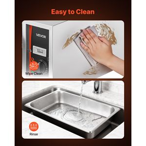 Scaldavivande Elettrico Commerciale a Cassetto Singolo in Acciaio Inossidabile, 85°F, Armadietto Scaldavivande Sottile Autoportante - Product Image 6