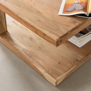 Table basse carrée Vandana Nimbus Sereno en bois d'acacia - Product Image 4