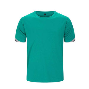 Nouvel ensemble sportif léger pour homme grande taille été, t-shirt à manches courtes et short, ensemble deux pièces en coton tricoté décontracté - Product Image 3