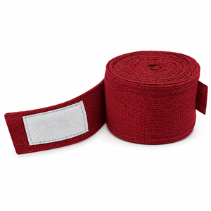 Bandages de boxe de haute qualité, respirants, couleur unie, taille personnalisée, extensibles, unisexe, antidérapants, sans latex, 5m, protection sportive - Product Image 1