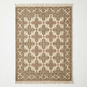 Modern Geometric Shag Area Rug Plush Carpet Polyester Fringe Floor <b>Mat</b> for Living Room Bedroom Hotel - Product Image 1