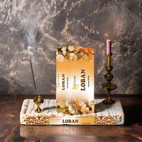 Bâtons d'encens Loban en bambou noir indien écologiques, personnalisables pour marque de l'acheteur, parfum longue durée, pour usage religieux et domestique, tout usage