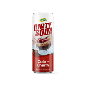 Produit tendance : Boisson gazeuse Dirty Soda saveur cerise 355ml en canette, personnalisable (OEM/ODM, marque privée) - Product Image 1