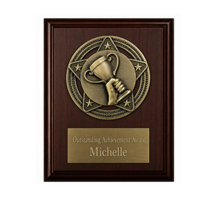 Plaque de récompense en métal personnalisée pour événement, souvenir de l'année - Product Image 3