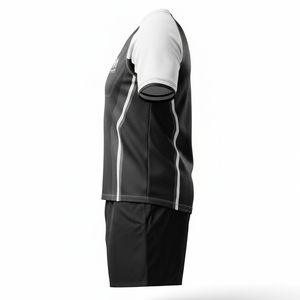 Ensembles d'uniformes de rugby personnalisés imprimés par sublimation à prix d'usine, maillots et shorts de rugby professionnels unisexes, séchage rapide, antibactériens - Product Image 4