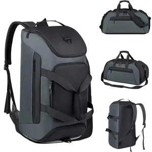 Black Travel Gym <b>Bag</b> <b>Overnight</b> Duffel <b>Bag</b> Large Capacity Sports <b>Overnight</b> Tote With Shoulder Strap - Product Image 6