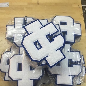 ป้ายปักเชนีลล์สุดเท่ห์ ปักลายตามสั่ง สำหรับเสื้อแจ็คเก็ตวาร์ซิตี้ เสื้อฮู้ดดี้ เสื้อผ้าแฟชั่น และชุดกีฬา สหรัฐอเมริกา - Product Image 5