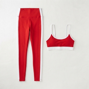 Conjuntos Deportivos de Yoga para Mujer al por Mayor con Logotipo Personalizado, Top Corto de Manga Larga Suave y Pantalones Cortos, Conjuntos Sublimados para Gimnasio y Fitness - Product Image 6