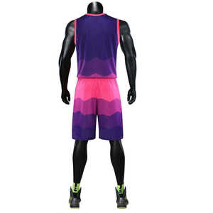 Uniforme de Baloncesto Personalizado con Diseño Reversible, Uniforme de Baloncesto Cómodo para Hombre - Product Image 3