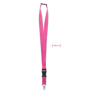 Cordino promozionale da 25mm con moschettone per il trasporto di chiavi del telefono di più - Product Image 3