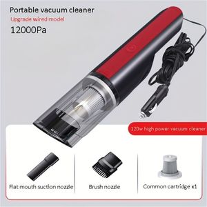 Aspirapolvere per Auto Rosso con Cavo, Potente Aspirazione, Mini e Ricaricabile per Uso Domestico - Product Image 1