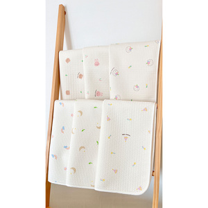 [Hwaeum] Hwaeum BeBe Pure Cotton <b>Waterproof</b> Pad Infant Breathable Mattress Cover Washable Urine Mat Baby Bedding Korea - Product Image 4
