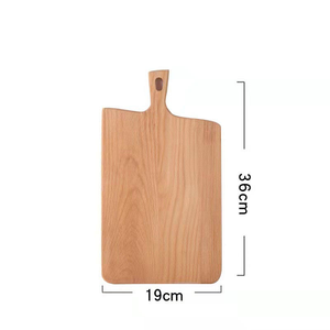 Planche à découper en bois de hêtre personnalisée, planches à découper en bois pour la cuisine, ensemble de couteaux de cuisine avec bloc en bois - Product Image 3