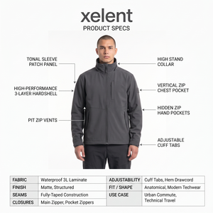 Chaqueta Softshell Impermeable Personalizada para Hombre, Chaqueta de Invierno Táctica de Poliéster y Spandex Resistente al Viento, Fabricante Mayorista de Sialkot - Product Image 5