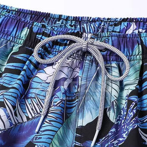 Pantalones Cortos de Playa Casuales para Hombre de Alta Calidad, Estilo Personalizado, Transpirables, de Secado Rápido, Poliéster/Algodón, Cintura Alta con Cordón, para Uso en Invierno - Product Image 3