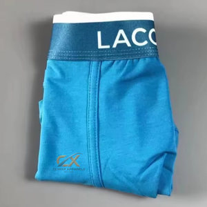 Calzoncillos Bóxer para Hombre 100% Algodón Transpirable, Precio de Fábrica, Venta al Por Mayor, Logotipo Personalizado ODM, Marca Privada, con Logotipo en la Cintura - Product Image 5