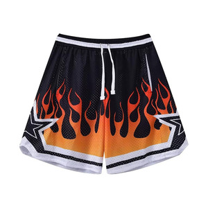 Men's Basketball Shorts Casual Workout Athletic Shorts <b>Mesh</b> Graphic Print Running Short <b>Pants</b> - Product Image 1
