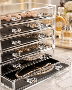 New Modern Clear Acrylic for Jewelry <b>Display</b> <b>Box</b> with Customized Size Eco-friendly for Organizing and Showcasing Bracelets - Product Image 5
