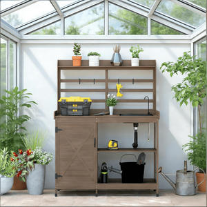 Tavolo da Lavoro con Vano Portaoggetti - Product Image 6