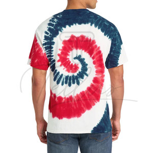 T-shirts Tie Dye décontractés d'été, T-shirts oversize personnalisés délavés à l'acide, T-shirts Tie Dye pour femmes - Product Image 2