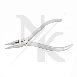 Nuevas Alicates de Punta de Cadena para Relojería con Mango Ranurado de 115mm, Acero Inoxidable, Herramienta Artesanal para Joyería, Herramientas de Banco para Joyería - Product Image 4