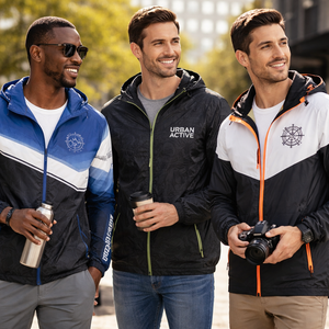 Cortavientos Premium con Logotipo Personalizado para Hombre - Pedidos al por Mayor Directamente del Fabricante - Product Image 6