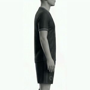 Ensemble de maillots de football personnalisés pour hommes de qualité supérieure, anti-humidité, séchage rapide, tenue d'équipe de football, vêtements de match haut de gamme, vente en gros - Product Image 2