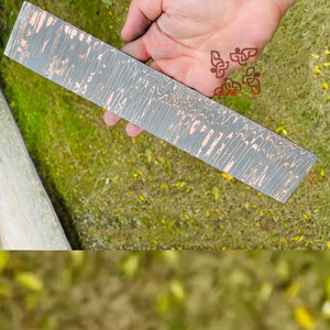 Barras de Acero de Damasco y Cobre a Medida, Último Diseño, Láminas en Bruto para Fabricación de Cuchillos, Escamas de Cobre para Fabricantes de Cuchillos - Product Image 6