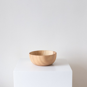 Cuenco de madera de acacia japonesa, cuenco redondo, plato para frutas, cuencos rústicos, para sala de estar, cocina, cuencos de madera hechos a mano, apilables - Product Image 6