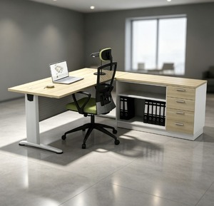 Escritorio de Computadora Moderno y Duradero de Madera con Ensamblaje DIY, Mueble de Oficina Independiente para Uso en el Hogar - Product Image 1
