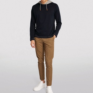 Men's Wholesale Custom Winter Warm <b>Thick</b> Plain Pullover Hooded Sweatshirt Hoodie Adult <b>Fleece</b> <b>Jacket</b> Polyester/Cotton 370g - Product Image 6
