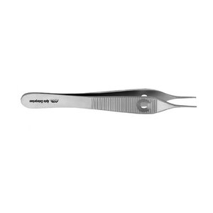 Instrumento Quirúrgico de Acero Inoxidable para Manipulación de Tejidos Delicados, Pinzas Adson Micro de Punta Fina de 12 cm con Dientes Premium - Product Image 4