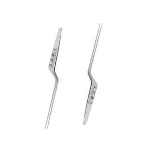 Pince à tissus de précision à baïonnette pour la préhension des tumeurs, instrument chirurgical manuel en acier inoxydable réutilisable, usage médical - Product Image 2