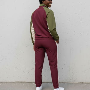 Customized Fashion Summer Windbreaker Short Suit <b>Women</b> Color blocking Short Pullover Cropped <b>Jacket</b> and Short Suit For <b>Womens</b> - Product Image 3