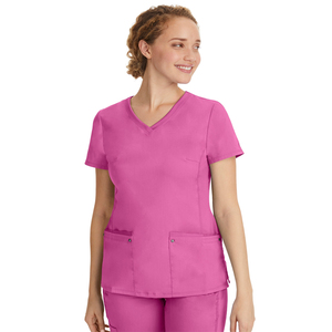 High Quality Custom Women's Round-Neck <b>Scrub</b> Top Wholesale Hospital Uniforms Nurse Uniform Printed <b>Scrubs</b> <b>Sets</b> - Product Image 3