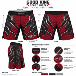 Tenue de combat Octagon pour homme en tissu respirant, avec plaques de protection intégrées, idéale pour le grappling et l'entraînement intensif - Product Image 6