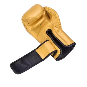 Nuevos Guantes de Boxeo Profesionales de Cuero con Cierre de Velcro, Alta Calidad, Personalizados, 14oz 16oz, MMA, Kickboxing, Transpirables, Unisex - Product Image 5