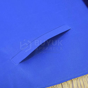 Tabliers maçonniques en cuir brodés faits main, réglables, de luxe, pour cérémonies, design exclusif, avec épingle de sûreté, personnalisables - Product Image 4