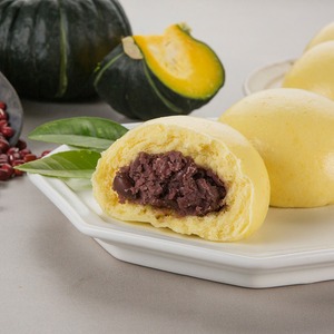 [MILWON] Snack de boulangerie coréenne : Boulette vapeur Anheung au goût de citrouille pour les magasins de produits alimentaires coréens - Product Image 2