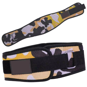 Cinturón de Levantamiento de Pesas de Neopreno para Hombre y Mujer, Hebilla de Rodillo de Acero, Cinturón de Gimnasio Resistente con Velcro - Product Image 6