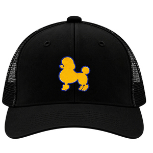 Gorra trucker personalizada para mujer de la hermandad griega Sigma Gamma Rho, con logo bordado, gorra de béisbol de malla ajustable con cierre snapback - Product Image 1