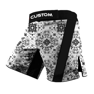 Pantalones Cortos de MMA y Muay Thai OEM Nuevos 2026 para Entrenamiento de Fitness, Lucha Libre, Boxeo Profesional, Deportes de Combate, Pantalones Cortos de Boxeo para Hombre - Product Image 6