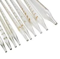 Pipette Pasteur en verre Borosil Micro Mini pour transfert sérologique, différents types