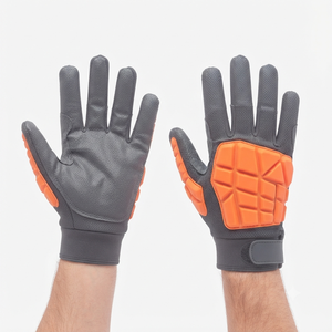 American's Football Goalkeeper Gloves Full <b>Finger</b> PU Material Non-Slip Breathable With Adjustable Wrist <b>Strap</b> Unisex Gloves - Product Image 6