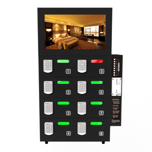 Estaciones de carga de teléfonos móviles con casilleros digitales que funcionan con monedas - Product Image 1