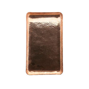 Good Quality Solid Copper Round Shape Designer Food Serving Tray-<b>Dishwasher</b> Safe Eco-Friendly Customizable Size & Logo - Product Image 3